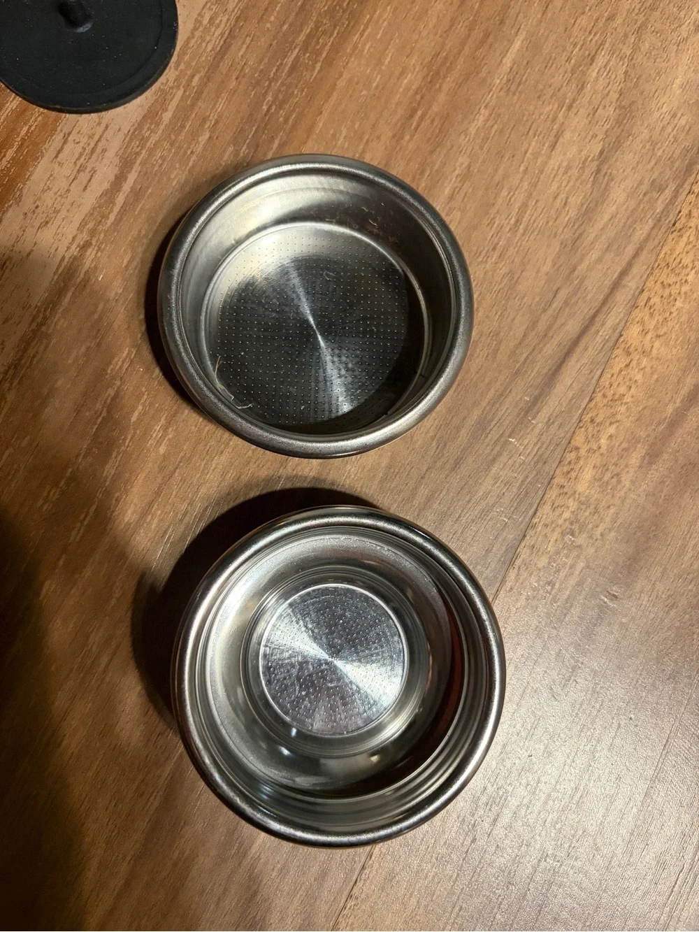 Black Espresso Accessory Set with Portafilter and Tamper 58mm